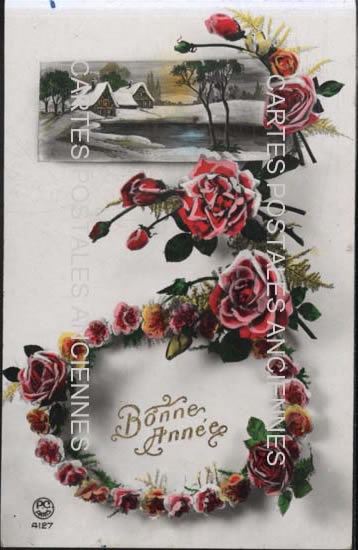 Cartes postales anciennes > CARTES POSTALES > carte postale ancienne > cartes-postales-ancienne.com Nouvelle annee