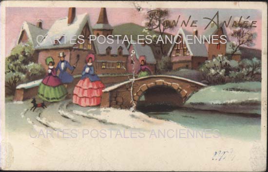 Cartes postales anciennes > CARTES POSTALES > carte postale ancienne > cartes-postales-ancienne.com Nouvelle annee