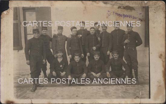 Cartes postales anciennes > CARTES POSTALES > carte postale ancienne > cartes-postales-ancienne.com Militaire Groupe