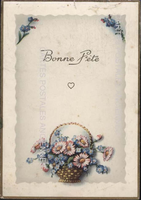 Cartes postales anciennes > CARTES POSTALES > carte postale ancienne > cartes-postales-ancienne.com Bonne fete