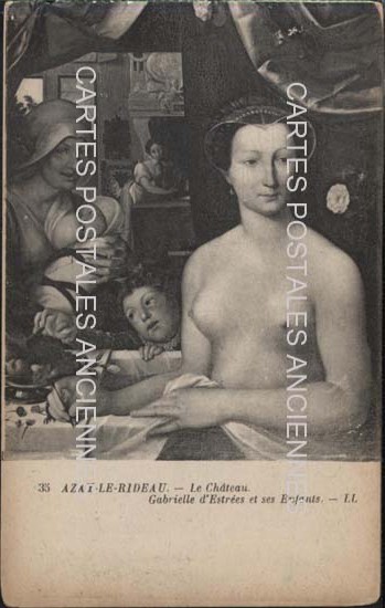 Cartes postales anciennes > CARTES POSTALES > carte postale ancienne > cartes-postales-ancienne.com Centre val de loire  Azay Le Rideau