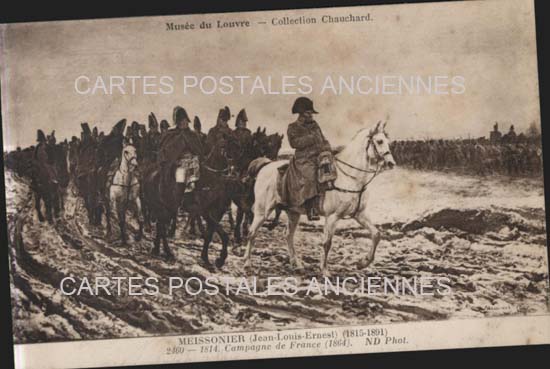 Cartes postales anciennes > CARTES POSTALES > carte postale ancienne > cartes-postales-ancienne.com Tableau sculpture Tableau militaire Paris 1er