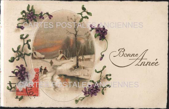 Cartes postales anciennes > CARTES POSTALES > carte postale ancienne > cartes-postales-ancienne.com Nouvelle annee