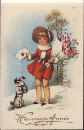 Cartes postales anciennes > CARTES POSTALES > carte postale ancienne > cartes-postales-ancienne.com Nouvelle annee