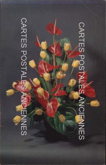 Cartes postales anciennes > CARTES POSTALES > carte postale ancienne > cartes-postales-ancienne.com Fleurs avec vase
