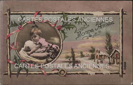 Cartes postales anciennes > CARTES POSTALES > carte postale ancienne > cartes-postales-ancienne.com Nouvelle annee