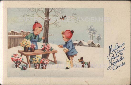 Cartes postales anciennes > CARTES POSTALES > carte postale ancienne > cartes-postales-ancienne.com Nouvelle annee