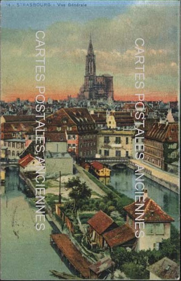 Cartes postales anciennes > CARTES POSTALES > carte postale ancienne > cartes-postales-ancienne.com Grand est Bas rhin Strasbourg