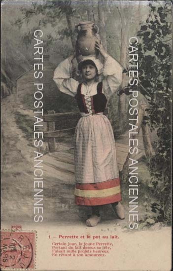 Cartes postales anciennes > CARTES POSTALES > carte postale ancienne > cartes-postales-ancienne.com Fantaisie prenom