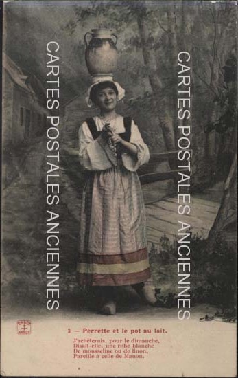 Cartes postales anciennes > CARTES POSTALES > carte postale ancienne > cartes-postales-ancienne.com Fantaisie prenom