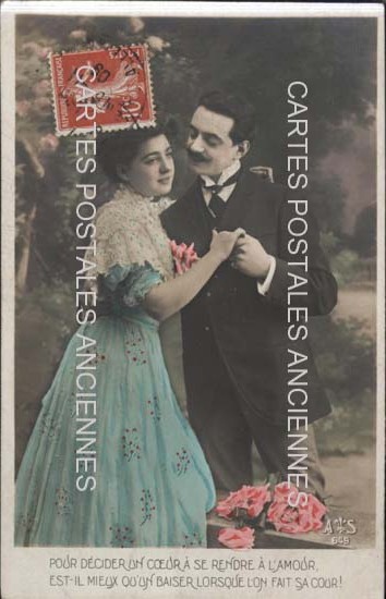 Cartes postales anciennes > CARTES POSTALES > carte postale ancienne > cartes-postales-ancienne.com Couple