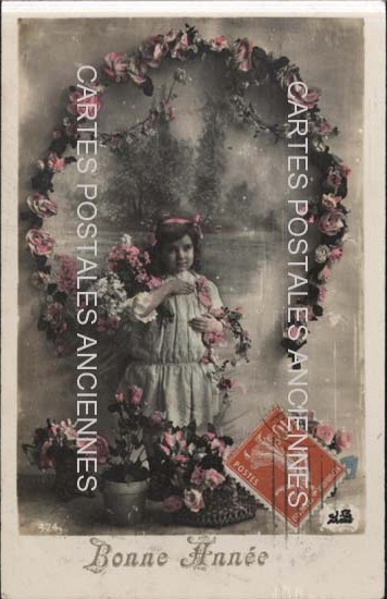 Cartes postales anciennes > CARTES POSTALES > carte postale ancienne > cartes-postales-ancienne.com Nouvelle annee Bonne annee