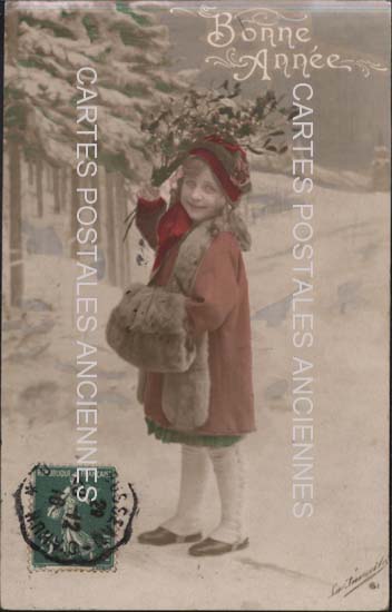 Cartes postales anciennes > CARTES POSTALES > carte postale ancienne > cartes-postales-ancienne.com Nouvelle annee Bonne annee