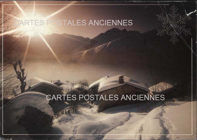 Cartes postales anciennes > CARTES POSTALES > carte postale ancienne > cartes-postales-ancienne.com Paysage Neige