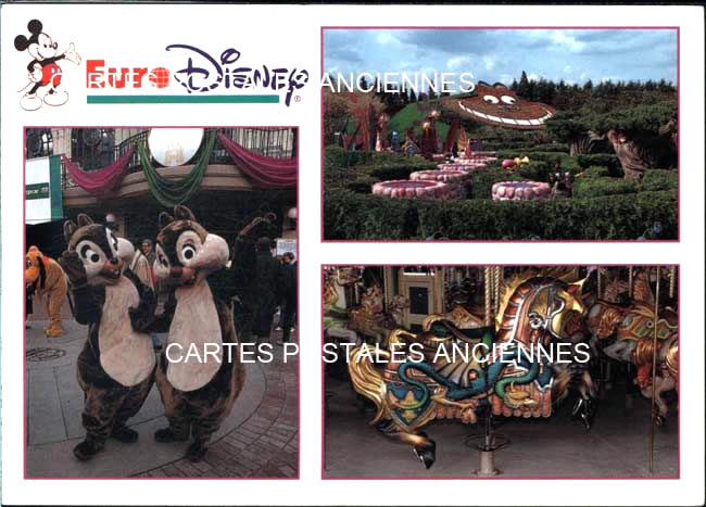 Cartes postales anciennes > CARTES POSTALES > carte postale ancienne > cartes-postales-ancienne.com Walt disney Chessy