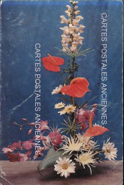 Cartes postales anciennes > CARTES POSTALES > carte postale ancienne > cartes-postales-ancienne.com Fleurs avec vase