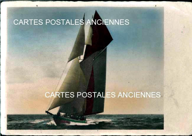 Cartes postales anciennes > CARTES POSTALES > carte postale ancienne > cartes-postales-ancienne.com Mer Voiliers