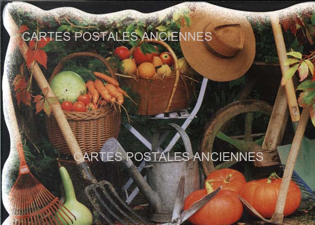 Cartes postales anciennes > CARTES POSTALES > carte postale ancienne > cartes-postales-ancienne.com Fruits legumes