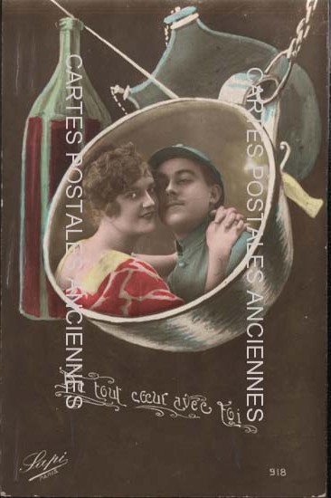 Cartes postales anciennes > CARTES POSTALES > carte postale ancienne > cartes-postales-ancienne.com Militaire Fantaisie