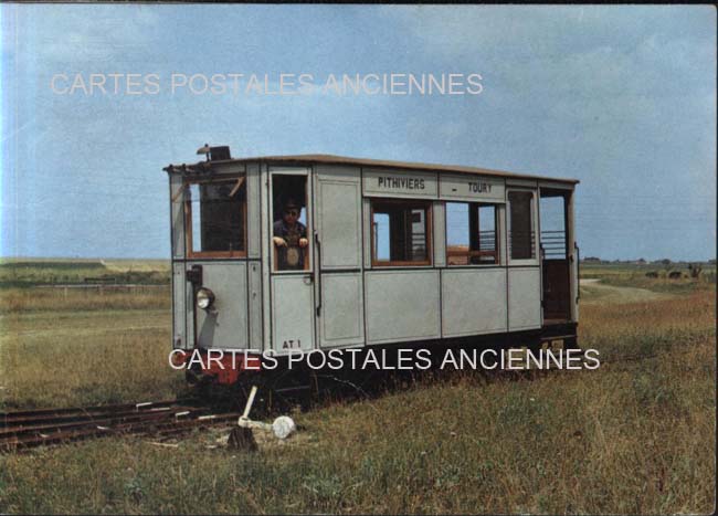 Cartes postales anciennes > CARTES POSTALES > carte postale ancienne > cartes-postales-ancienne.com Chemin de fer Train ancien Pithiviers