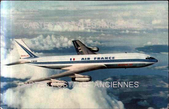 Cartes postales anciennes > CARTES POSTALES > carte postale ancienne > cartes-postales-ancienne.com Humour Aviation Avion air france