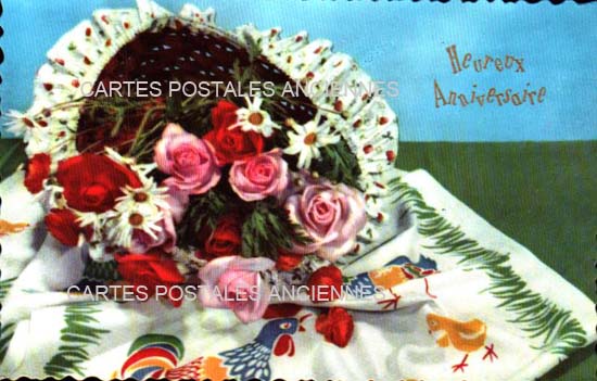 Cartes postales anciennes > CARTES POSTALES > carte postale ancienne > cartes-postales-ancienne.com Anniversaire