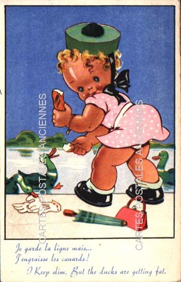 Cartes postales anciennes > CARTES POSTALES > carte postale ancienne > cartes-postales-ancienne.com Humour Enfants
