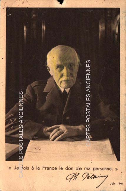 Cartes postales anciennes > CARTES POSTALES > carte postale ancienne > cartes-postales-ancienne.com Militaire Personnages militaire