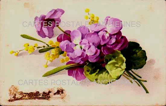 Cartes postales anciennes > CARTES POSTALES > carte postale ancienne > cartes-postales-ancienne.com Fleurs