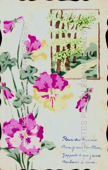 Cartes postales anciennes > CARTES POSTALES > carte postale ancienne > cartes-postales-ancienne.com Fleurs