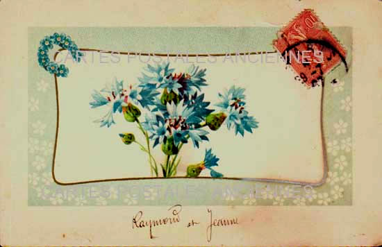 Cartes postales anciennes > CARTES POSTALES > carte postale ancienne > cartes-postales-ancienne.com Fleurs
