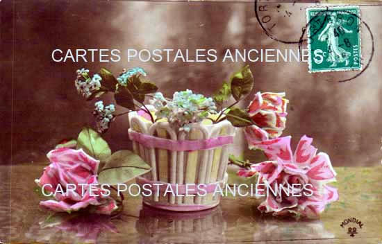 Cartes postales anciennes > CARTES POSTALES > carte postale ancienne > cartes-postales-ancienne.com Fleurs