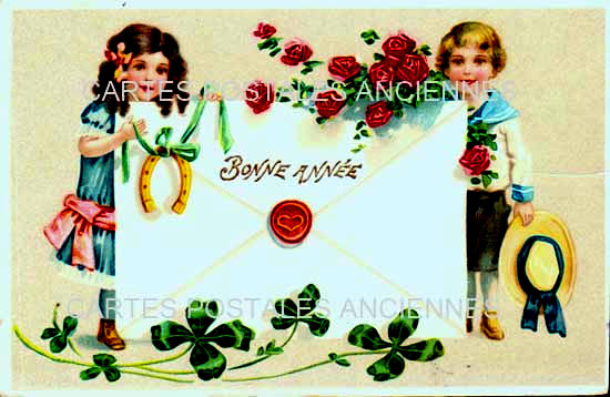 Cartes postales anciennes > CARTES POSTALES > carte postale ancienne > cartes-postales-ancienne.com Nouvelle annee