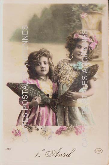 Cartes postales anciennes > CARTES POSTALES > carte postale ancienne > cartes-postales-ancienne.com 1er avril Suite