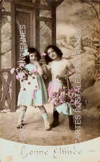 Cartes postales anciennes > CARTES POSTALES > carte postale ancienne > cartes-postales-ancienne.com Nouvelle annee Bonne annee