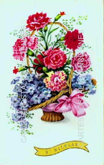 Cartes postales anciennes > CARTES POSTALES > carte postale ancienne > cartes-postales-ancienne.com Fleurs avec vase