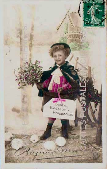 Cartes postales anciennes > CARTES POSTALES > carte postale ancienne > cartes-postales-ancienne.com Nouvelle annee Bonne annee
