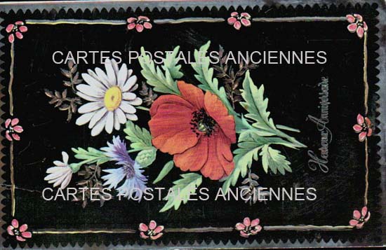 Cartes postales anciennes > CARTES POSTALES > carte postale ancienne > cartes-postales-ancienne.com Anniversaire