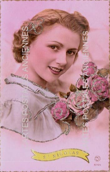 Cartes postales anciennes > CARTES POSTALES > carte postale ancienne > cartes-postales-ancienne.com Fantaisie prenom