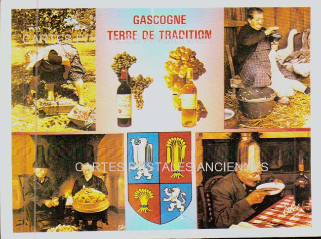 Cartes postales anciennes > CARTES POSTALES > carte postale ancienne > cartes-postales-ancienne.com Tradition Gascogne