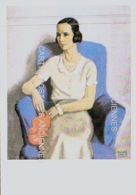 Cartes postales anciennes > CARTES POSTALES > carte postale ancienne > cartes-postales-ancienne.com Tableau sculpture Portrait femme