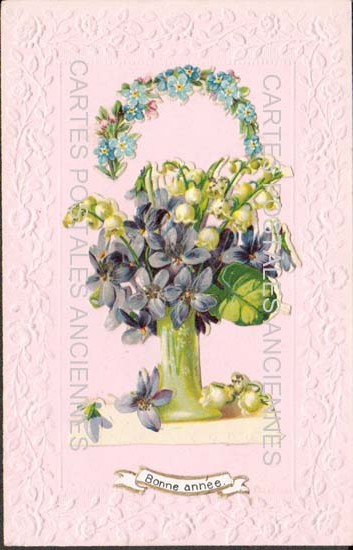 Cartes postales anciennes > CARTES POSTALES > carte postale ancienne > cartes-postales-ancienne.com Fleurs avec vase