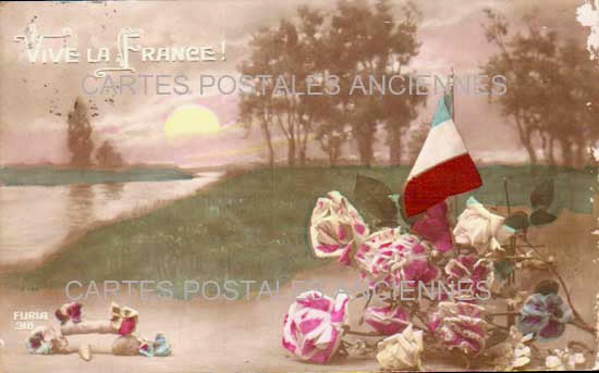 Cartes postales anciennes > CARTES POSTALES > carte postale ancienne > cartes-postales-ancienne.com Militaire Fantaisie