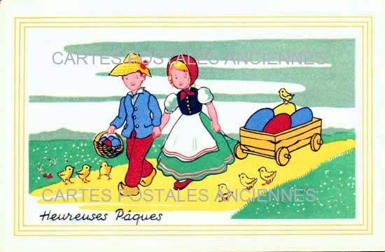Cartes postales anciennes > CARTES POSTALES > carte postale ancienne > cartes-postales-ancienne.com Paques