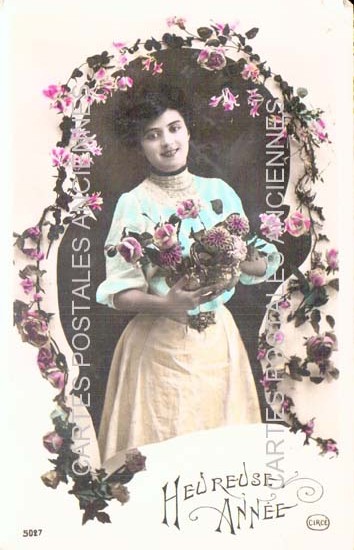 Cartes postales anciennes > CARTES POSTALES > carte postale ancienne > cartes-postales-ancienne.com Nouvelle annee Bonne annee