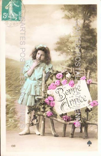 Cartes postales anciennes > CARTES POSTALES > carte postale ancienne > cartes-postales-ancienne.com Nouvelle annee Bonne annee