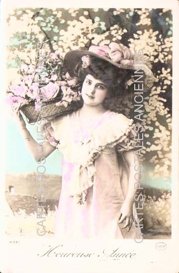 Cartes postales anciennes > CARTES POSTALES > carte postale ancienne > cartes-postales-ancienne.com Nouvelle annee Bonne annee