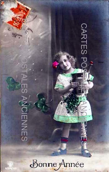 Cartes postales anciennes > CARTES POSTALES > carte postale ancienne > cartes-postales-ancienne.com Nouvelle annee Bonne annee