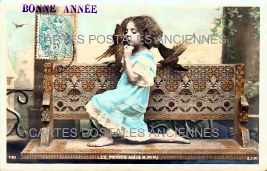 Cartes postales anciennes > CARTES POSTALES > carte postale ancienne > cartes-postales-ancienne.com Nouvelle annee Bonne annee
