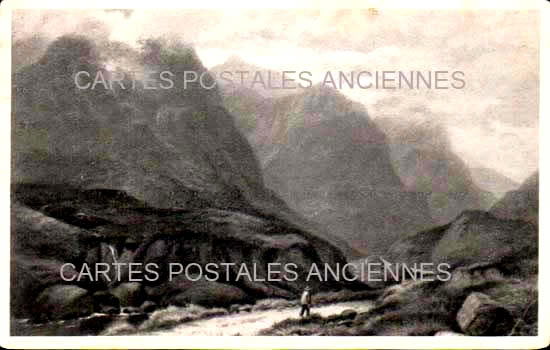 Cartes postales anciennes > CARTES POSTALES > carte postale ancienne > cartes-postales-ancienne.com Paysage Montagne